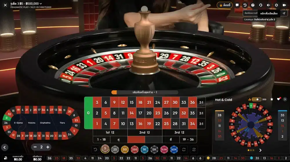 วางเดิมพันรูเล็ตออนไลน์